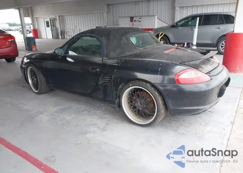 2003 Porsche Boxster из США, поврежденный, VIN WP0CA29893U620342